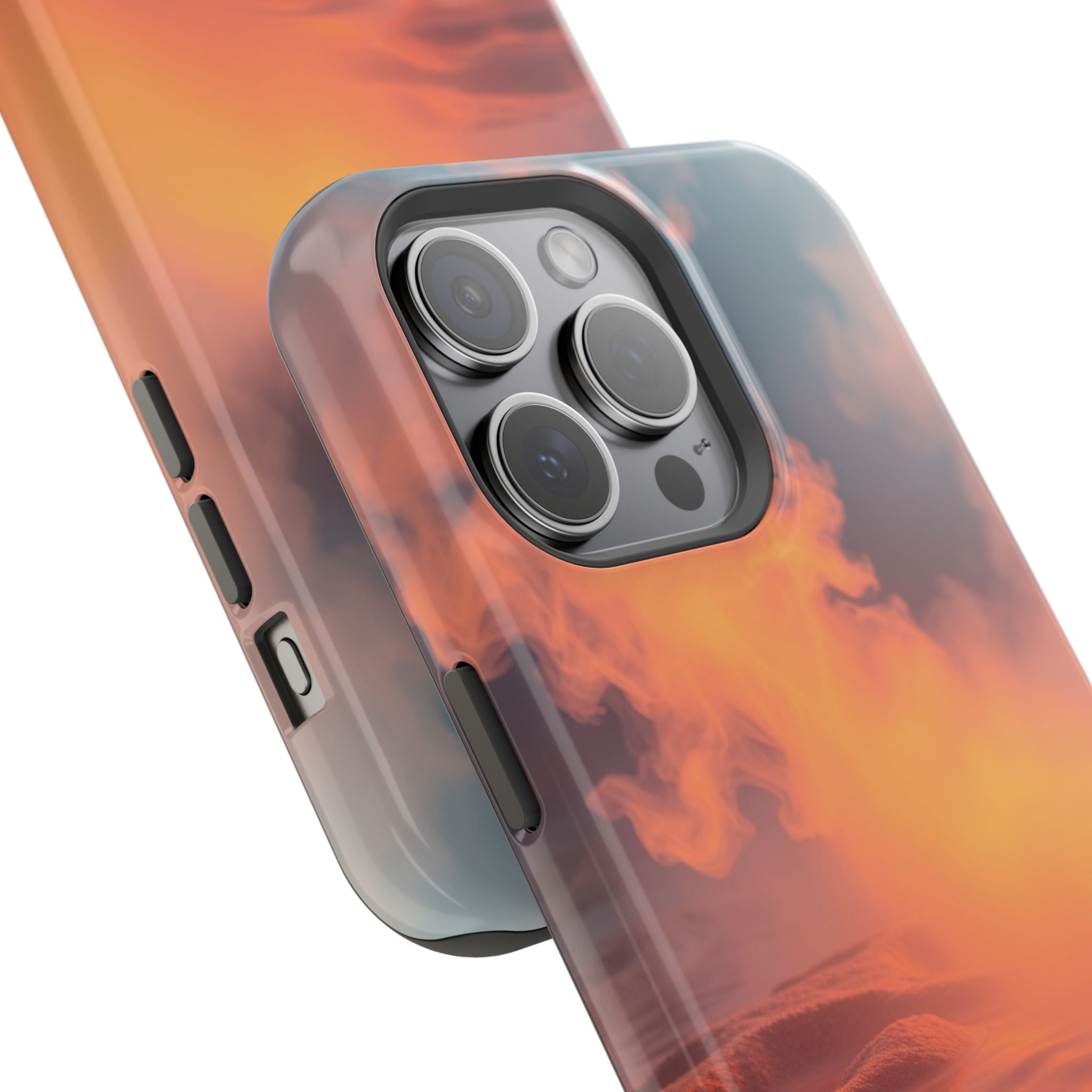 iPhone Burnt Orange And Sand Hot Spring Steam Slim iPhone Everyday · iPhone Case