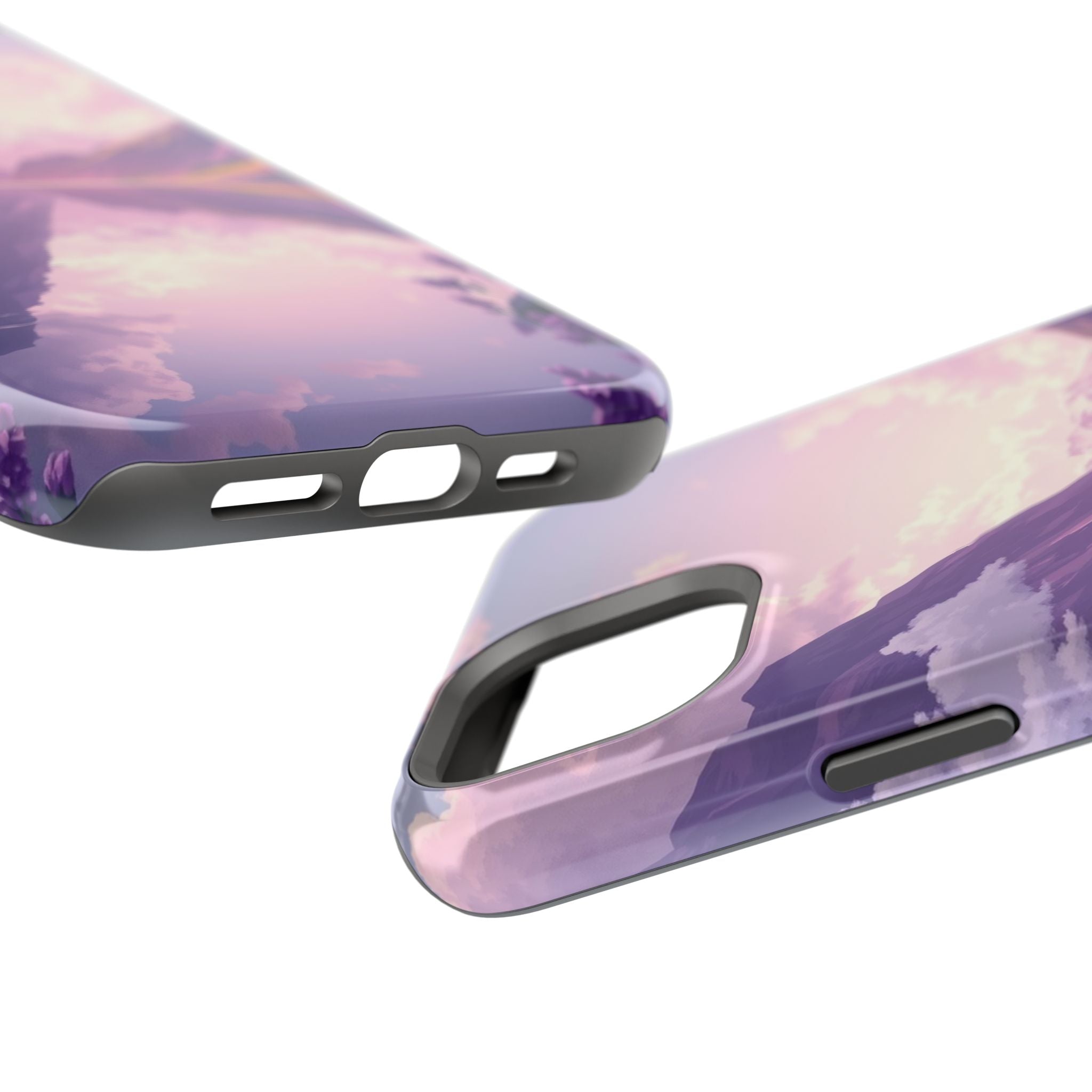 iPhone Lavender And Pearl Fjord Reflection Slim iPhone Everyday · iPhone Case