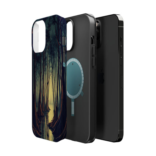 iPhone Cypress Swamp Cinematic Art Bold Modern Everyday Snap Case · iPhone Case