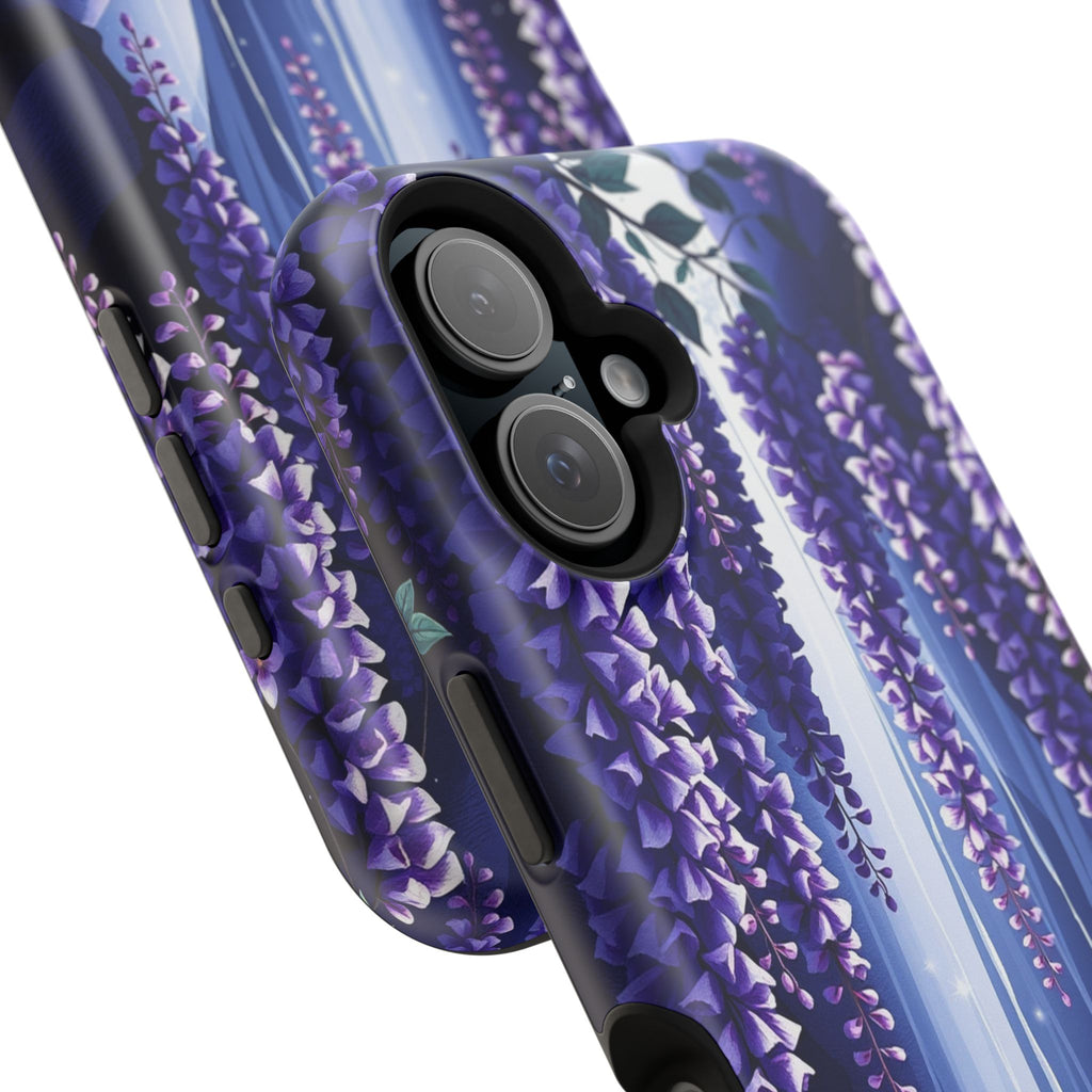 iPhone Wisteria Cascade Serene Design Slim Snap Case Ga · iPhone Case