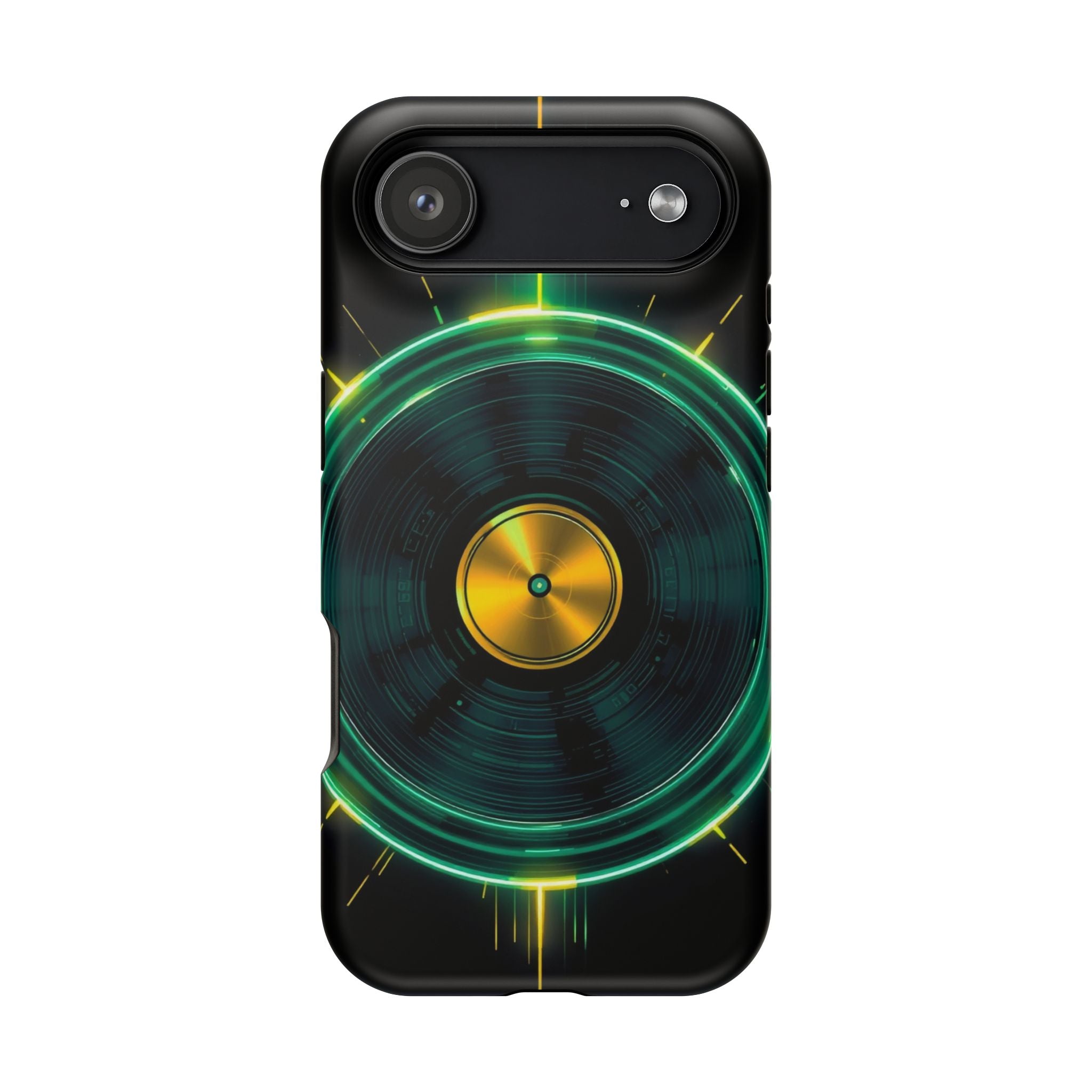 iPhone Dreamy Record Vinyl Spin Design Slim Everyday Designer Case · iPhone Case
