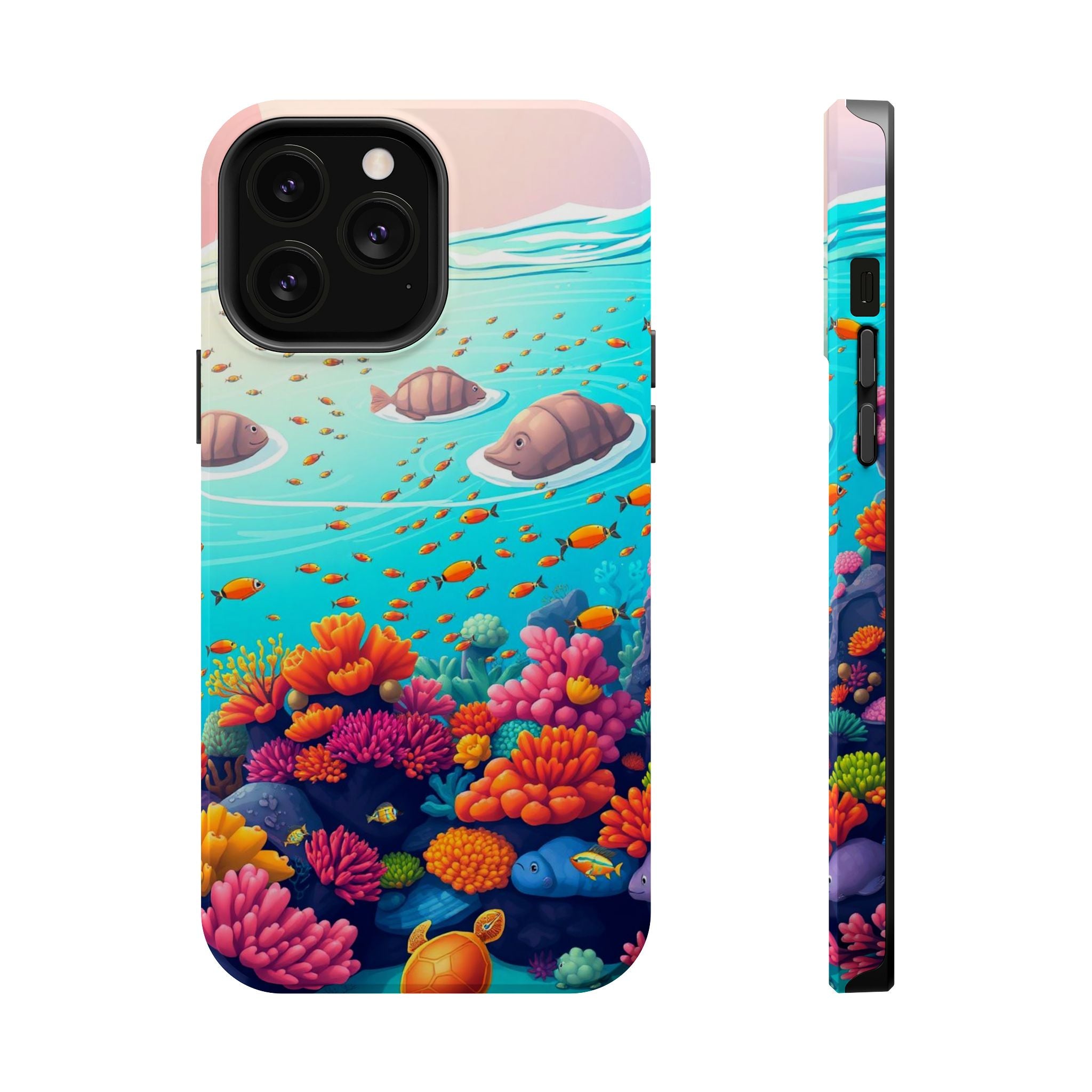iPhone Coral Reef Panorama Kids Fun Phone Case Gift Slim Snap Case · iPhone Case