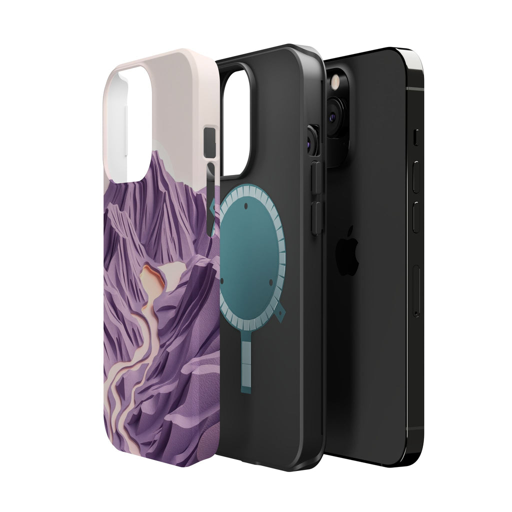 iPhone Vibrant Lava Field Design Bold Modern Everyday Snap Case · iPhone Case