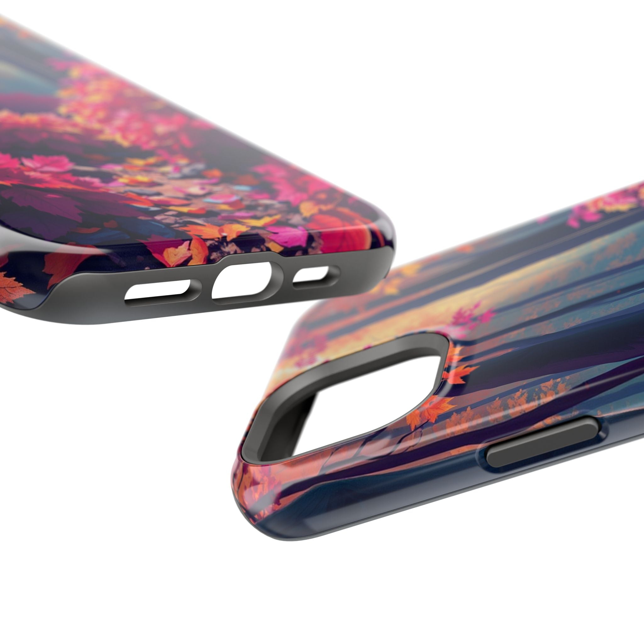 iPhone Earthy Autumn Forest Floor Design Slim Everyday iPhone Designer · iPhone