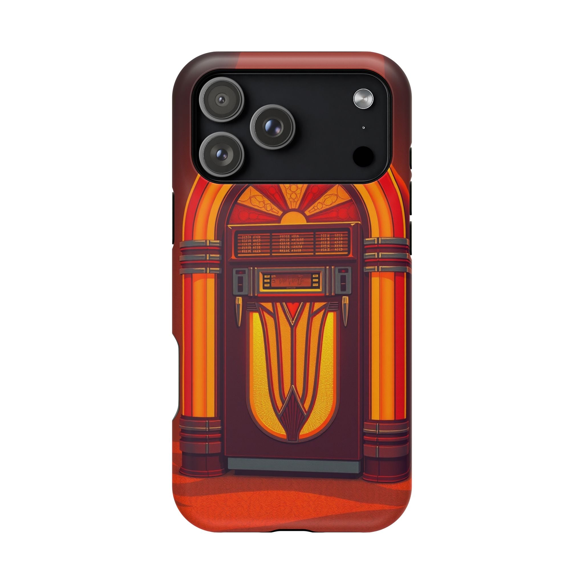 iPhone Jukebox Glow Pop Art Bold Bold Modern Everyday Snap Case · iPhone Case