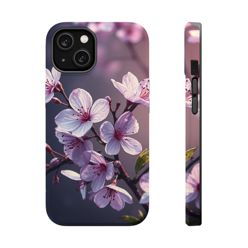 iPhone Cherry Blossom Enchanted Art Artistic Everyday Cas Slim Snap Case · iPhon