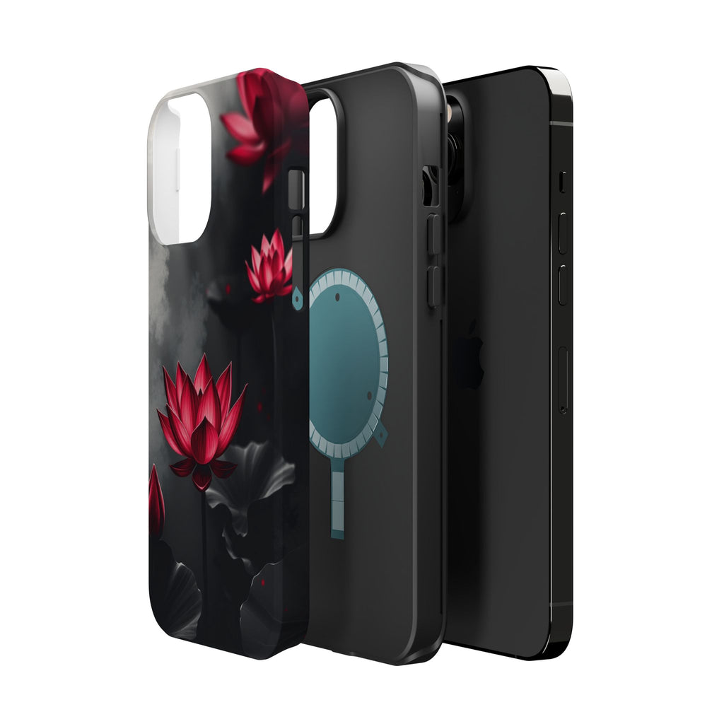 iPhone Lotus Pond Mystic Art 15 Slim Everyday Designer Case · iPhone Case