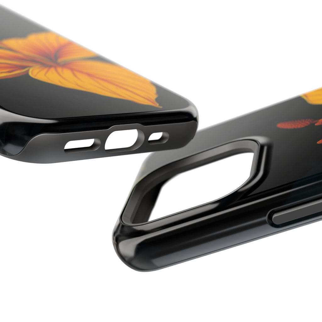 iPhone Earthy Tropical Bloom Design Artistic Everyday Cas Slim Snap Case · iPhon