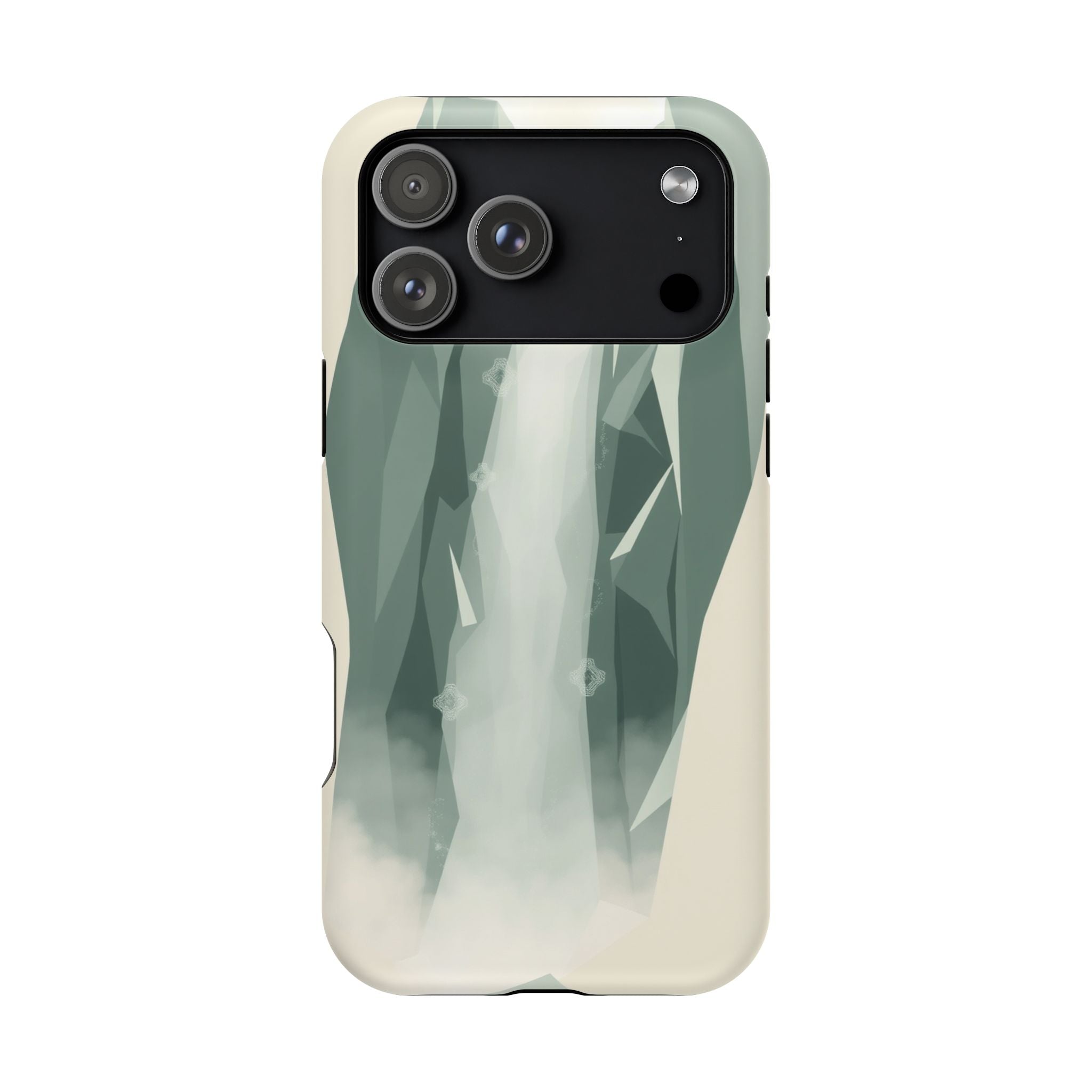iPhone Vibrant Waterfall Mist Design Slim Everyday Designer Case · iPhone Case