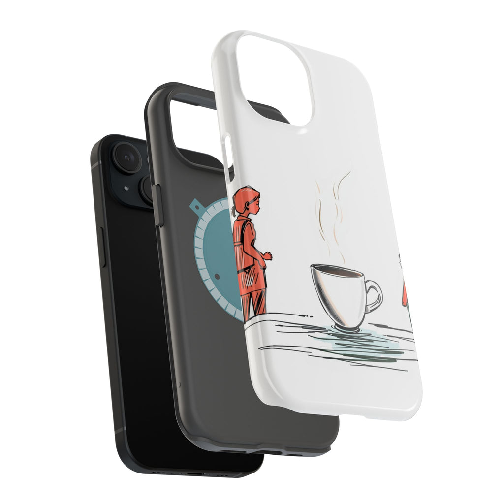 iPhone Coffee Before People Mystic Art Slim Everyday Designer Case · iPhone Case