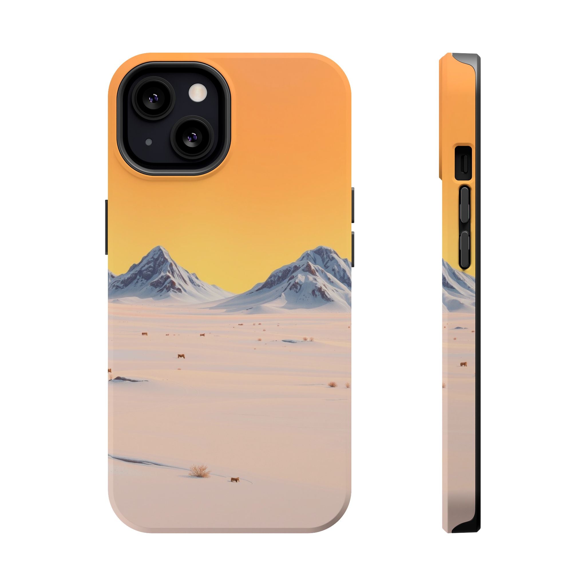 iPhone Mustard And Rust Arctic Tundra Slim Everyday iPhone 20 Designer · iPhone
