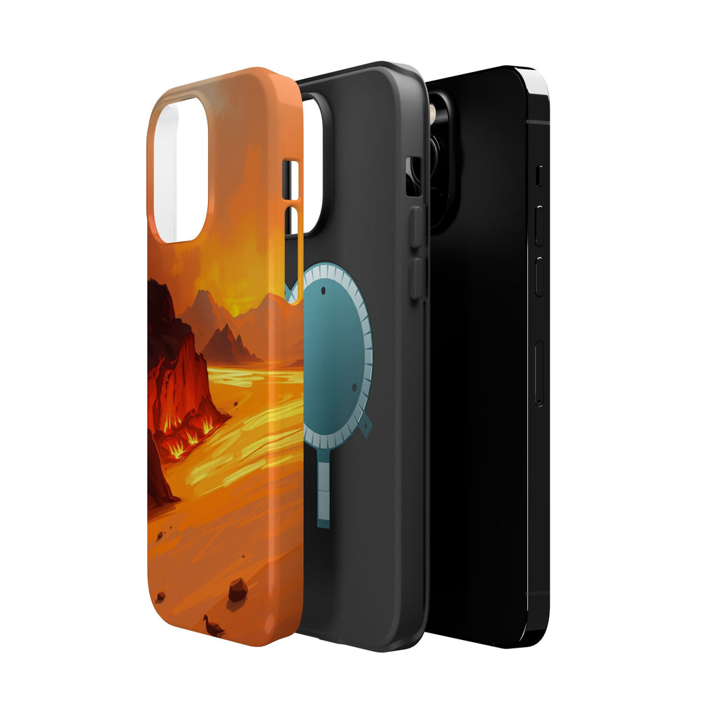 iPhone Burnt Orange And Sand Wildfire Glow Slim iPhone Everyday · iPhone Case