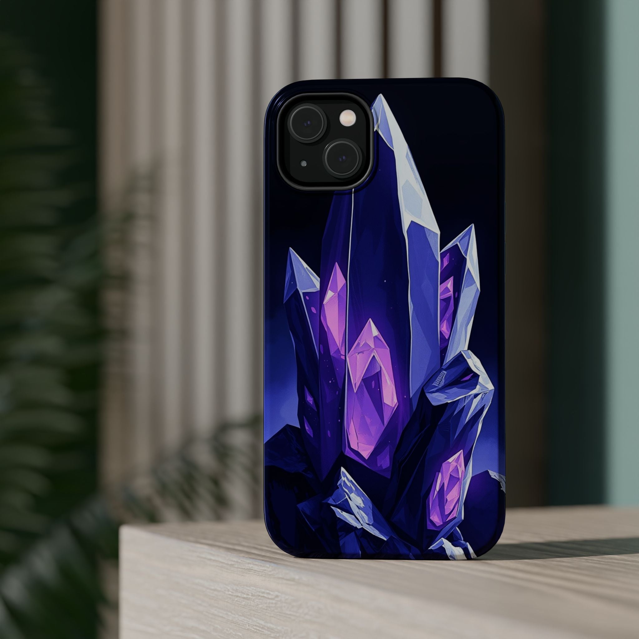 iPhone Crystal Prism Dark Gothic Ink Slim Everyday Designer Case · iPhone Case