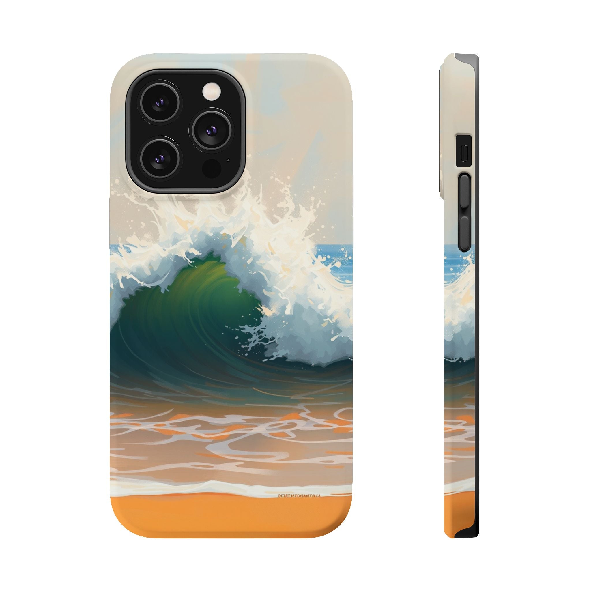 iPhone Radiant Ocean Wave Crash Design Slim Everyday Designer Case · iPhone Case