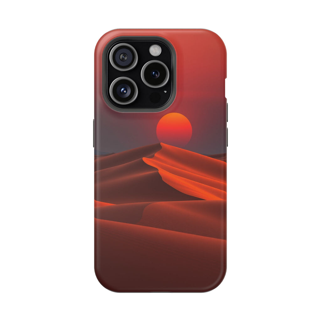 iPhone Sand Dunes at Dusk Electric Art Slim Everyday Designer Case · iPhone Case