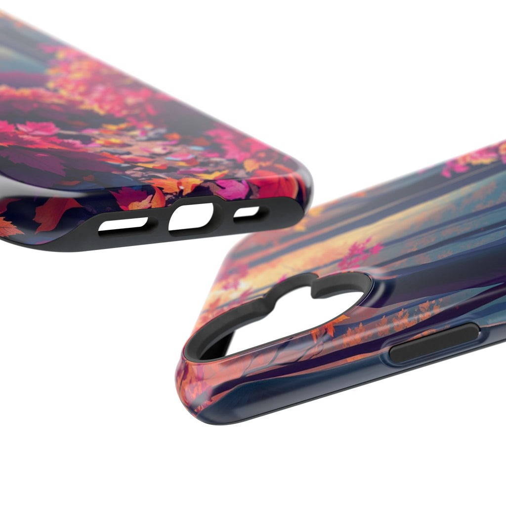 iPhone Earthy Autumn Forest Floor Design Slim Everyday iPhone Designer · iPhone