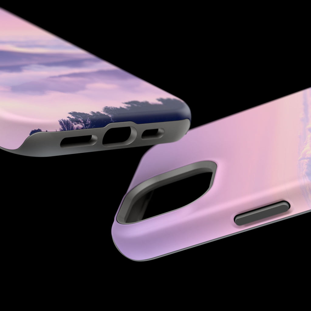 iPhone Fog Rolling Over Hills Electric Art Slim iPhone Everyday · iPhone Case