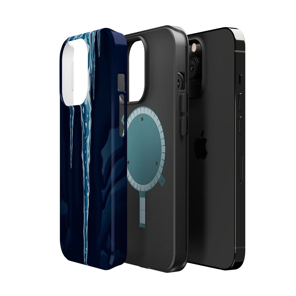 iPhone Vibrant Icicle Formation Design Slim Everyday Designer Case · iPhone Case