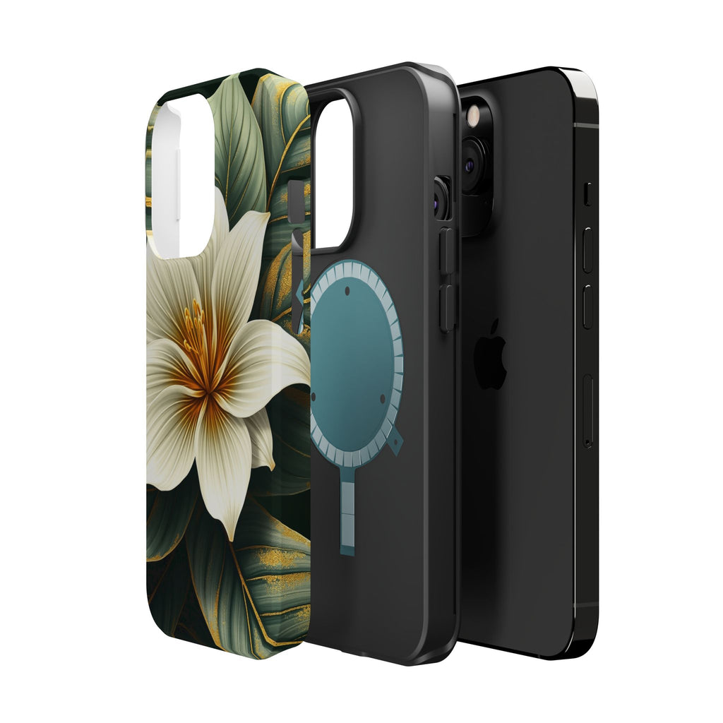 iPhone Radiant Tropical Bloom Design Slim Everyday Designer Case · iPhone Case