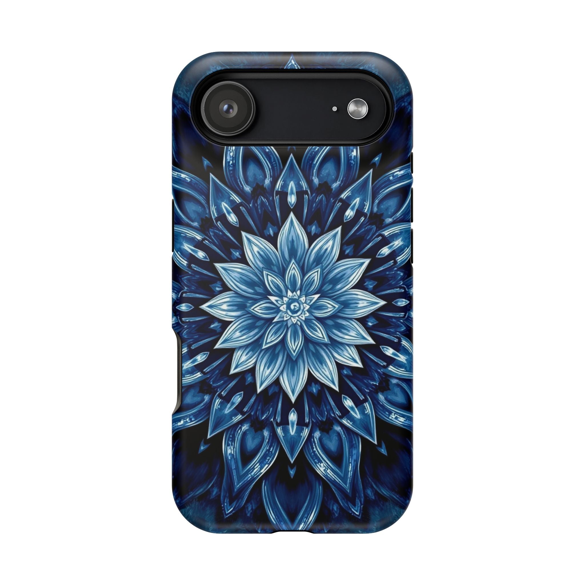 iPhone Floral Mandala Electric Art Bold Modern Everyday Snap Case · iPhone Case
