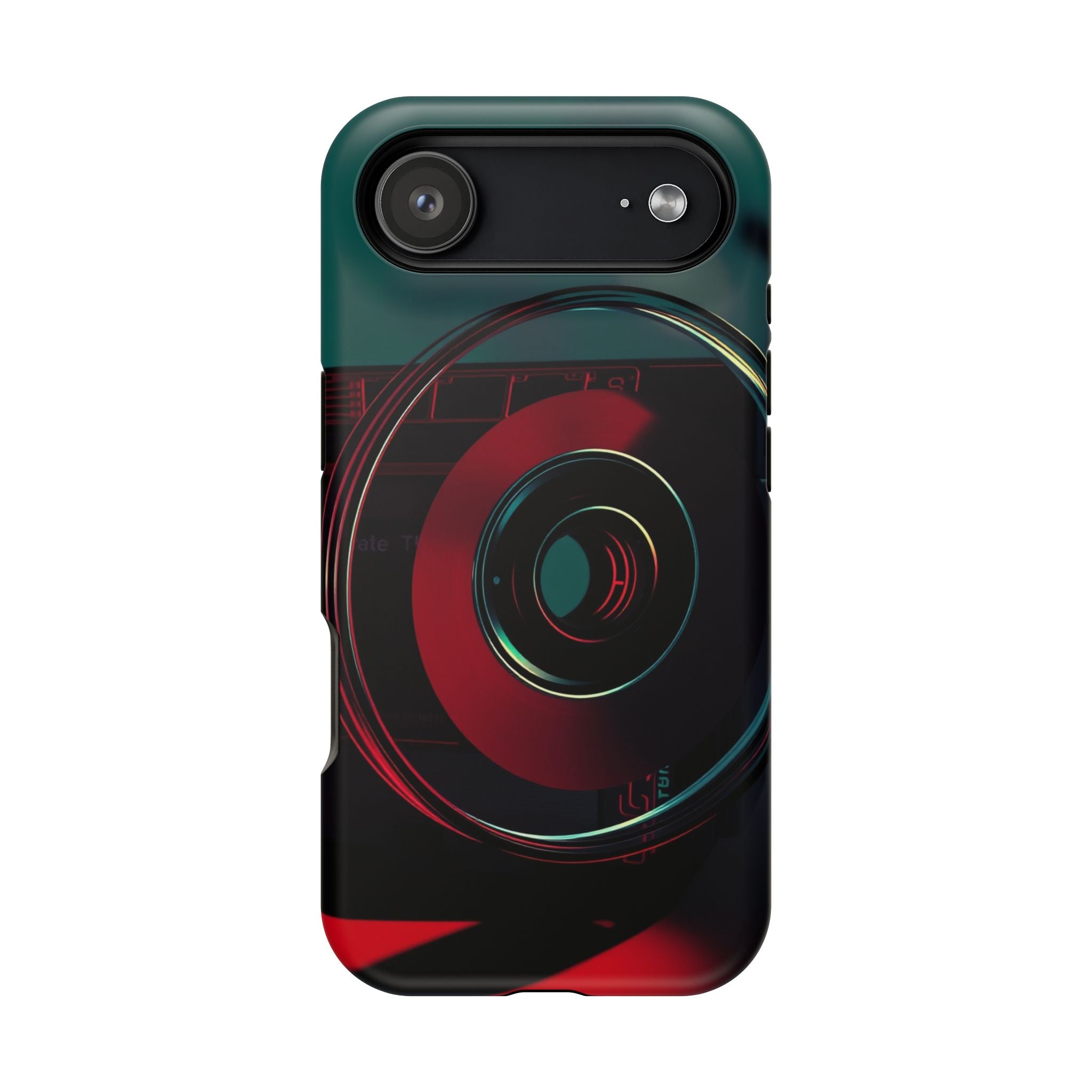 iPhone Vibrant Cassette Tape Rewind Design Slim Everyday Designer Case · iPhone