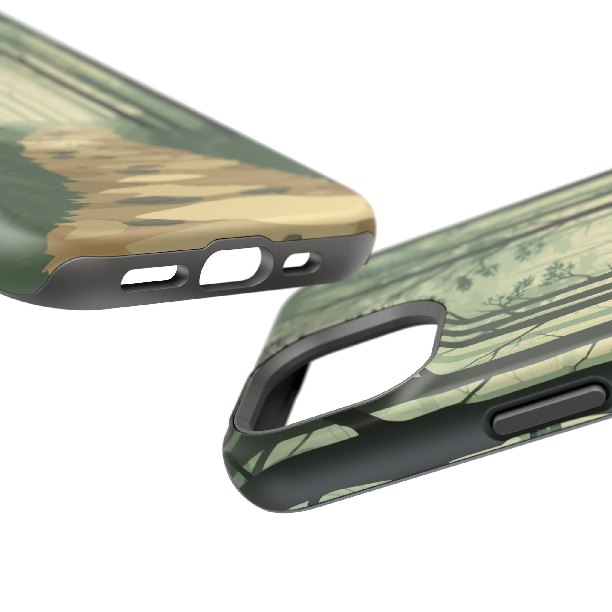 iPhone Sage And Ivory Misty Forest Path Slim Everyday iPhone 11 · iPhone Case