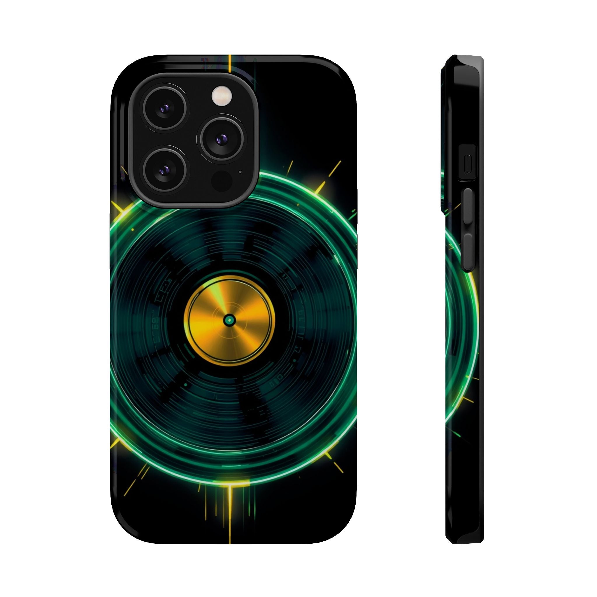 iPhone Dreamy Record Vinyl Spin Design Slim Everyday Designer Case · iPhone Case