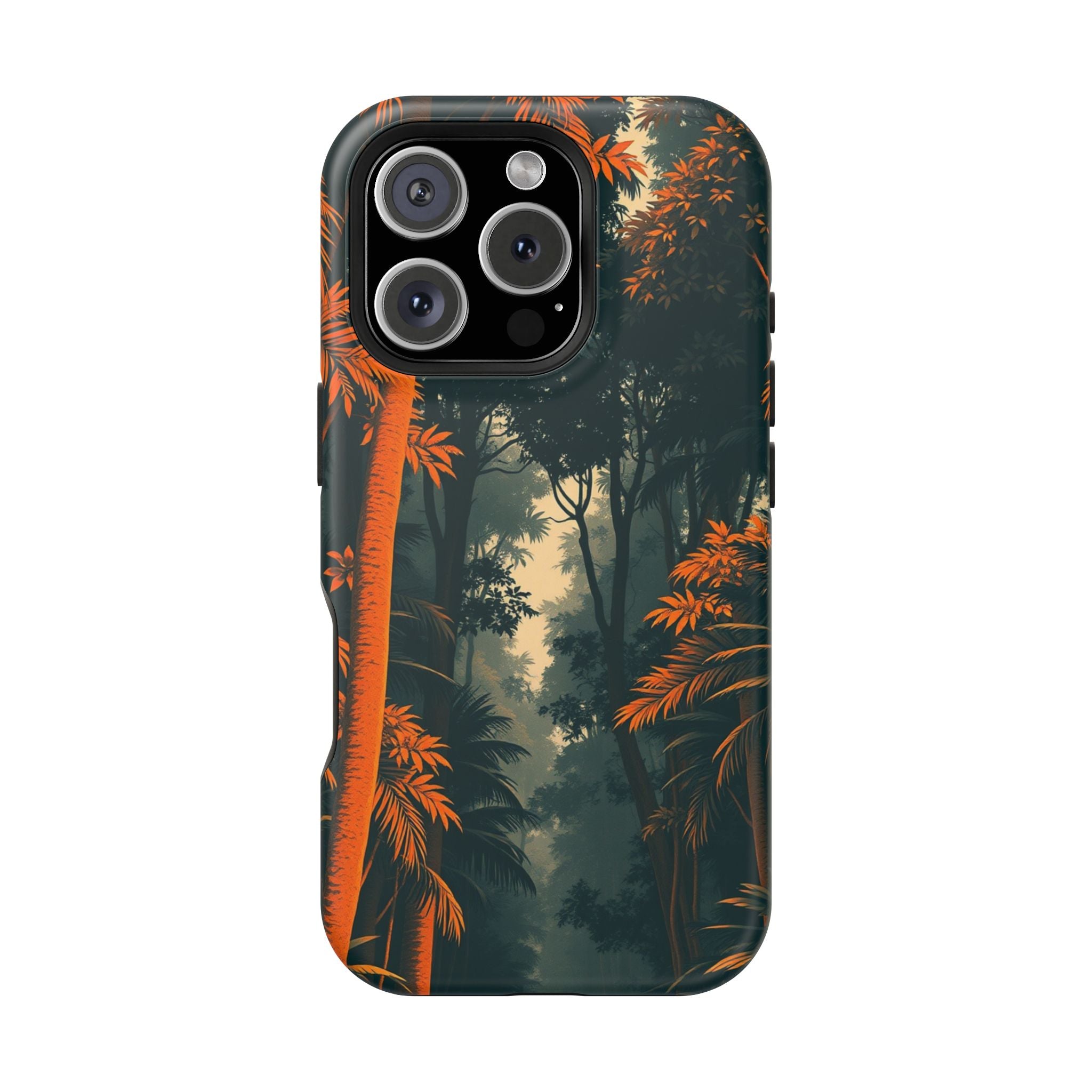 iPhone Burnt Orange And Sand Rainforest Canopy Soft iPhone Finish · iPhone Case