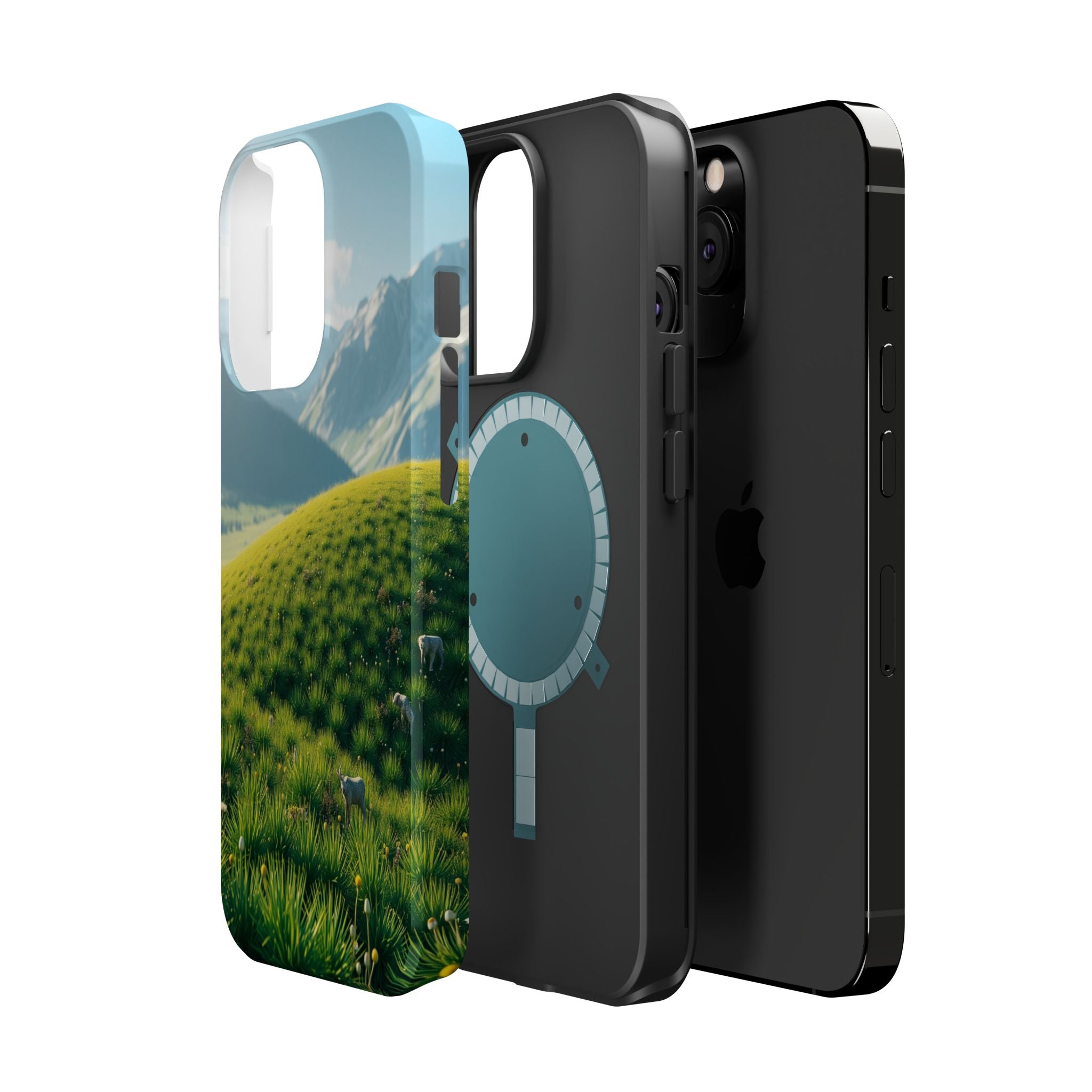 iPhone Vibrant Alpine Meadow Design Slim Everyday Designer Case · iPhone Case