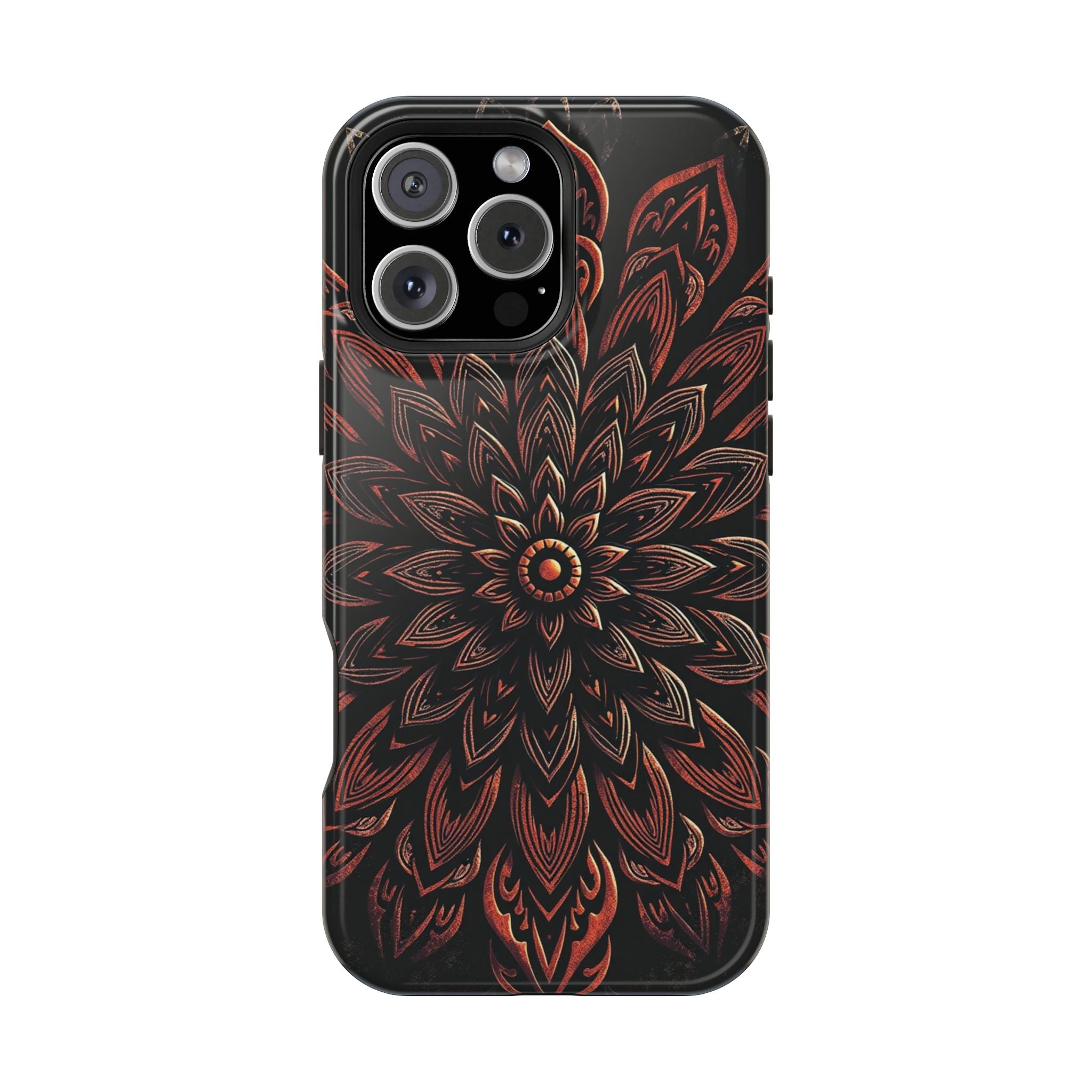 iPhone Floral Mandala Vintage Retro Poster Slim iPhone Everyday · iPhone Case