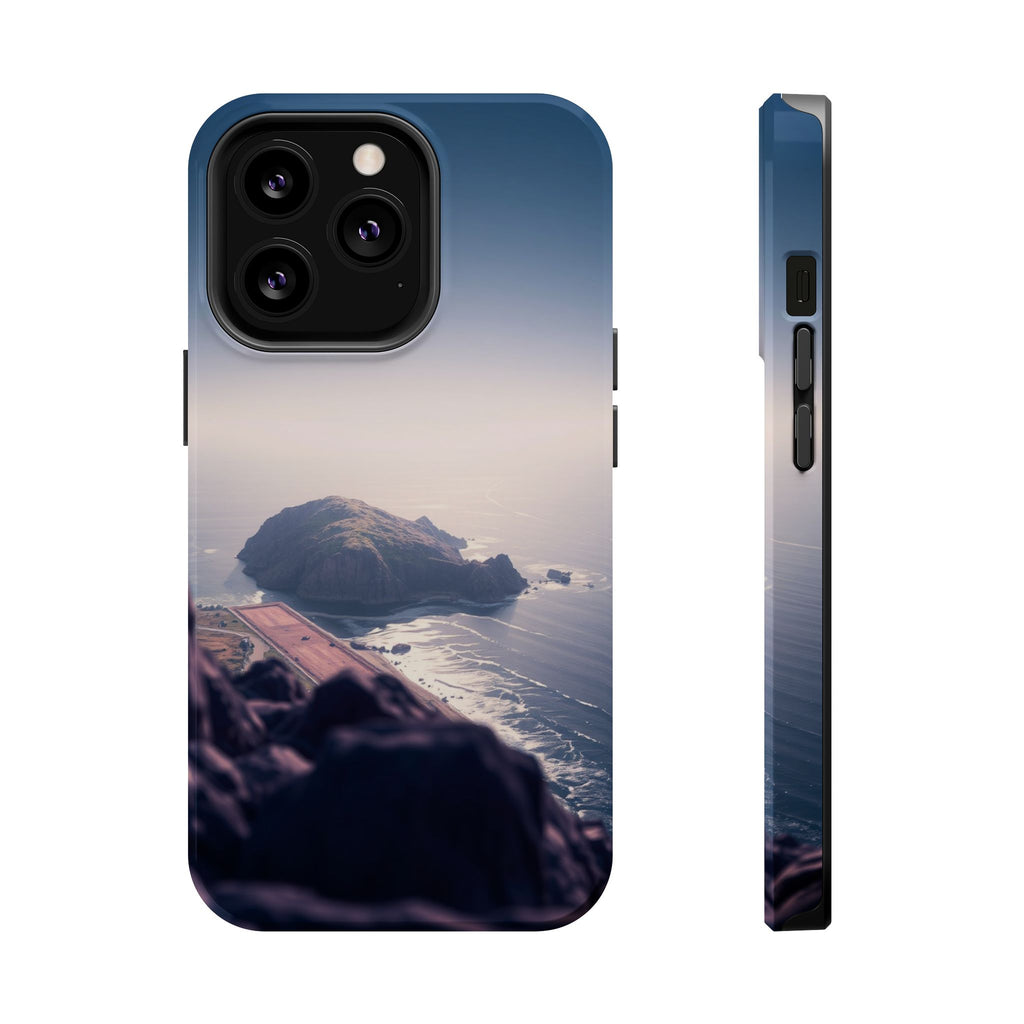 iPhone Shoreline Aerial Enchanted Art Slim Everyday Designer Case · iPhone Case