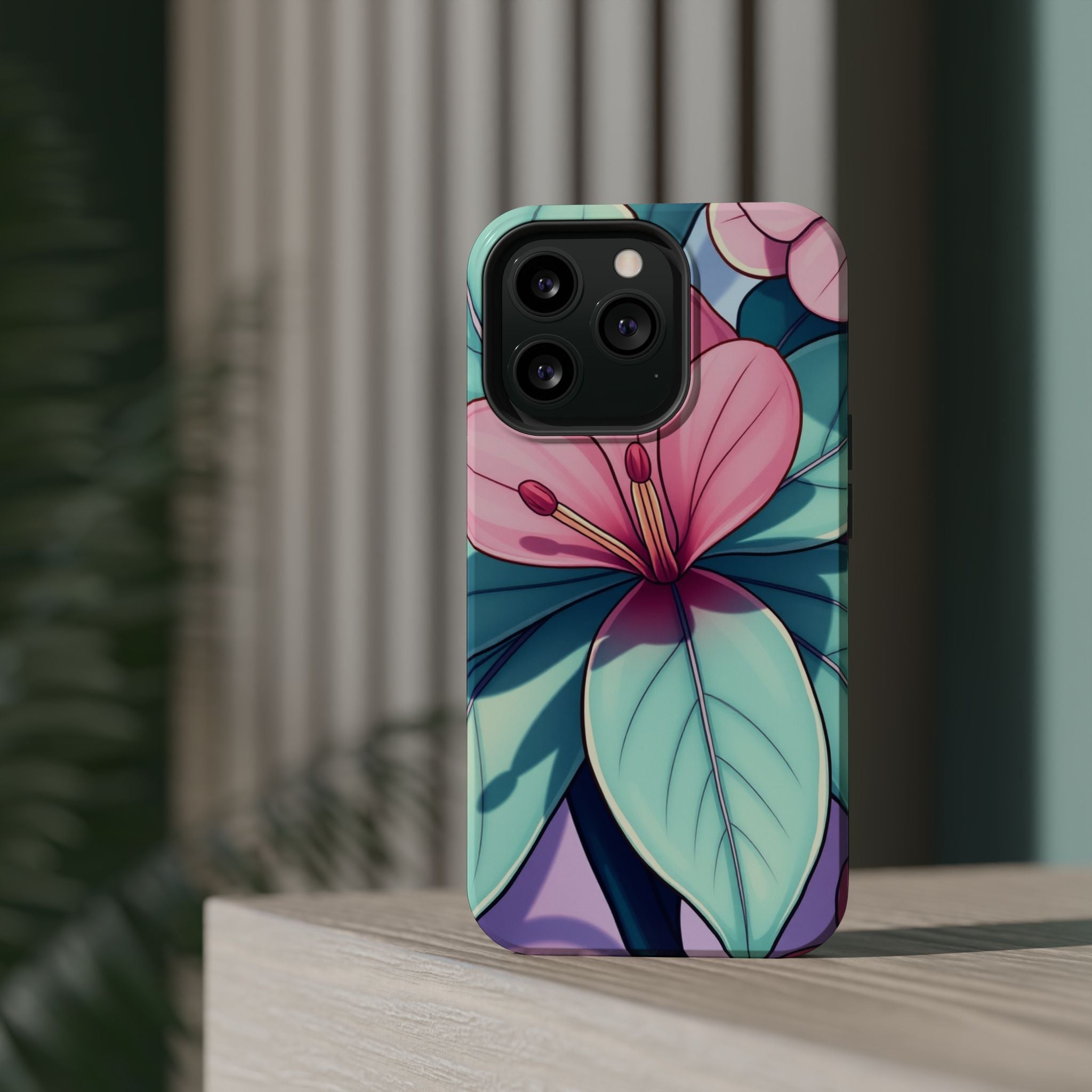 iPhone Earthy Tropical Bloom Design 11 Slim Everyday Designer Case · iPhone Case