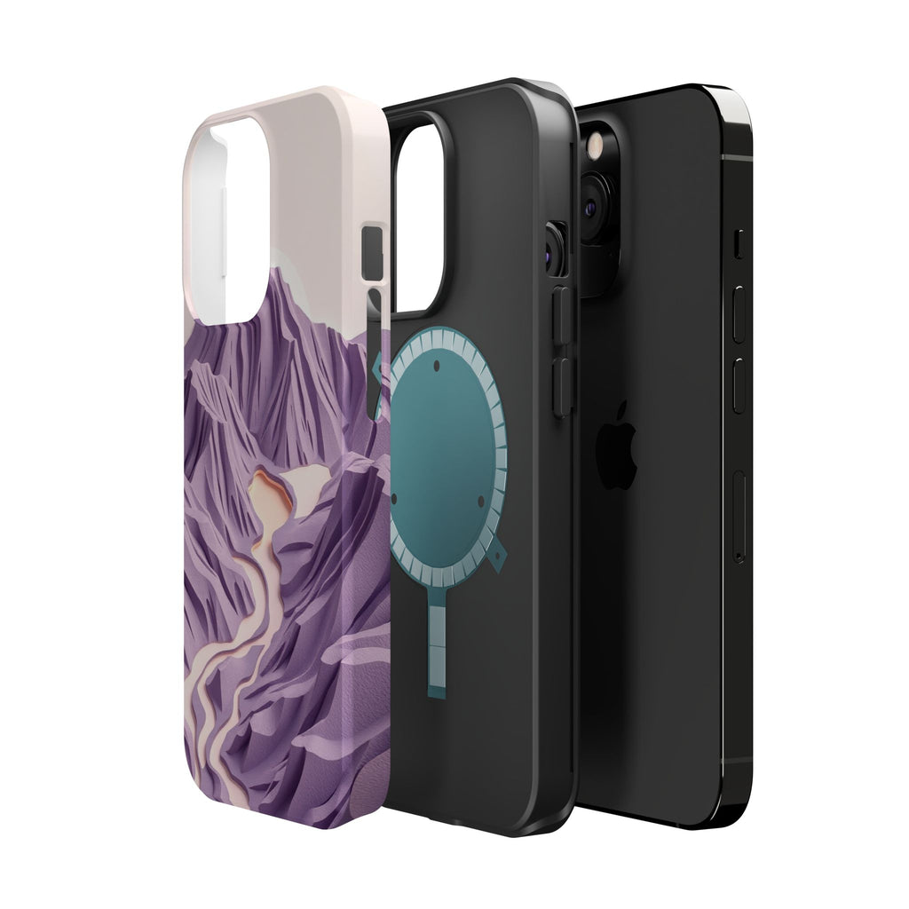 iPhone Vibrant Lava Field Design Bold Modern Everyday Snap Case · iPhone Case