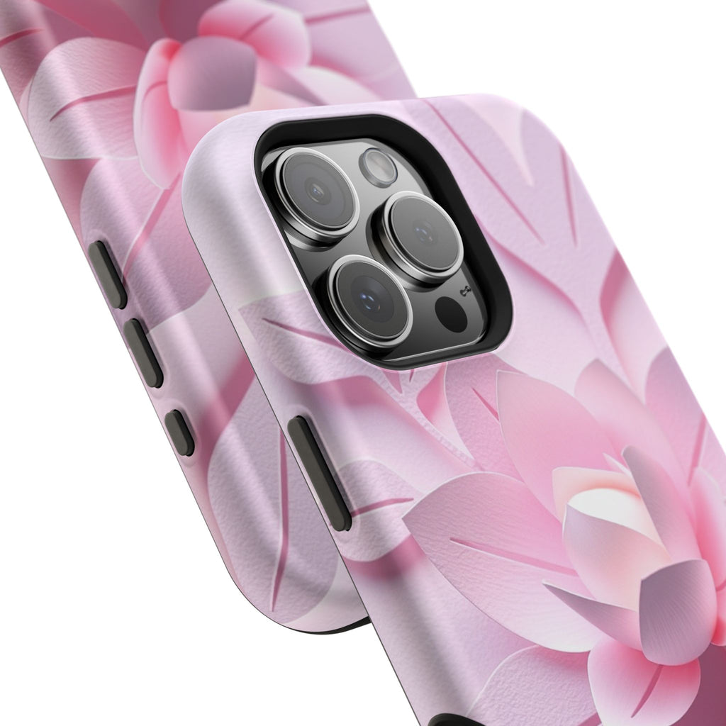iPhone Floral Geometric Paper Cut Art Slim Everyday Designer Case · iPhone Case