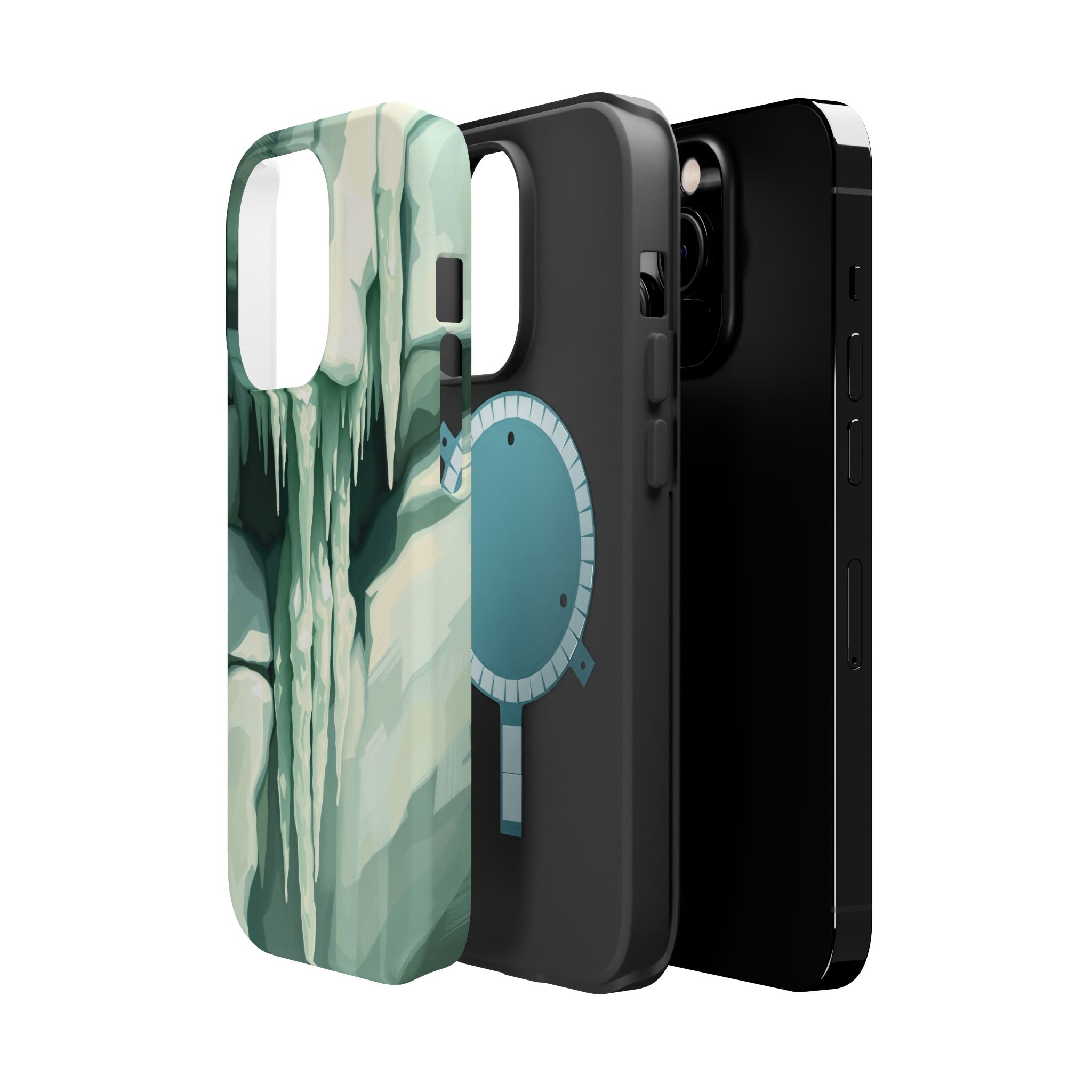 iPhone Earthy Icicle Formation Design Slim Everyday Designer Case · iPhone Case