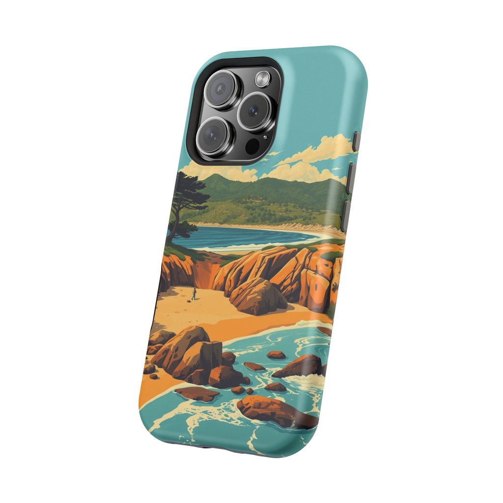 iPhone Pebble Beach Vintage Retro Poster Slim Everyday iPhone Designer · iPhone
