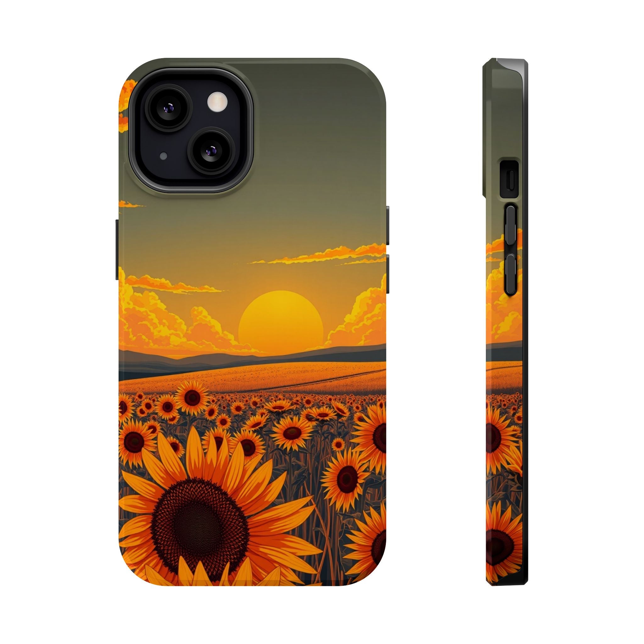 iPhone Vibrant Sunflower Prairie Design Slim Everyday iPhone Designer · iPhone C