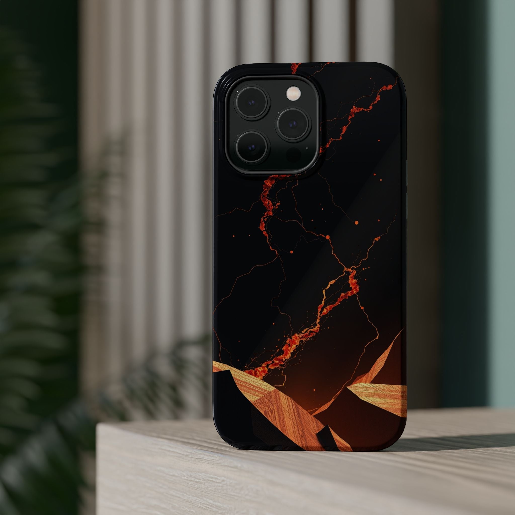 iPhone Petal Storm Electric Art 10 Bold Modern Everyday Snap Case · iPhone Case
