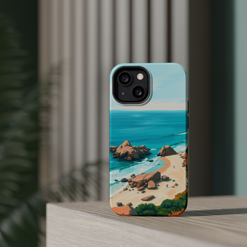 iPhone Pebble Beach Cinematic Art Bold Modern Everyday Snap Case · iPhone Case