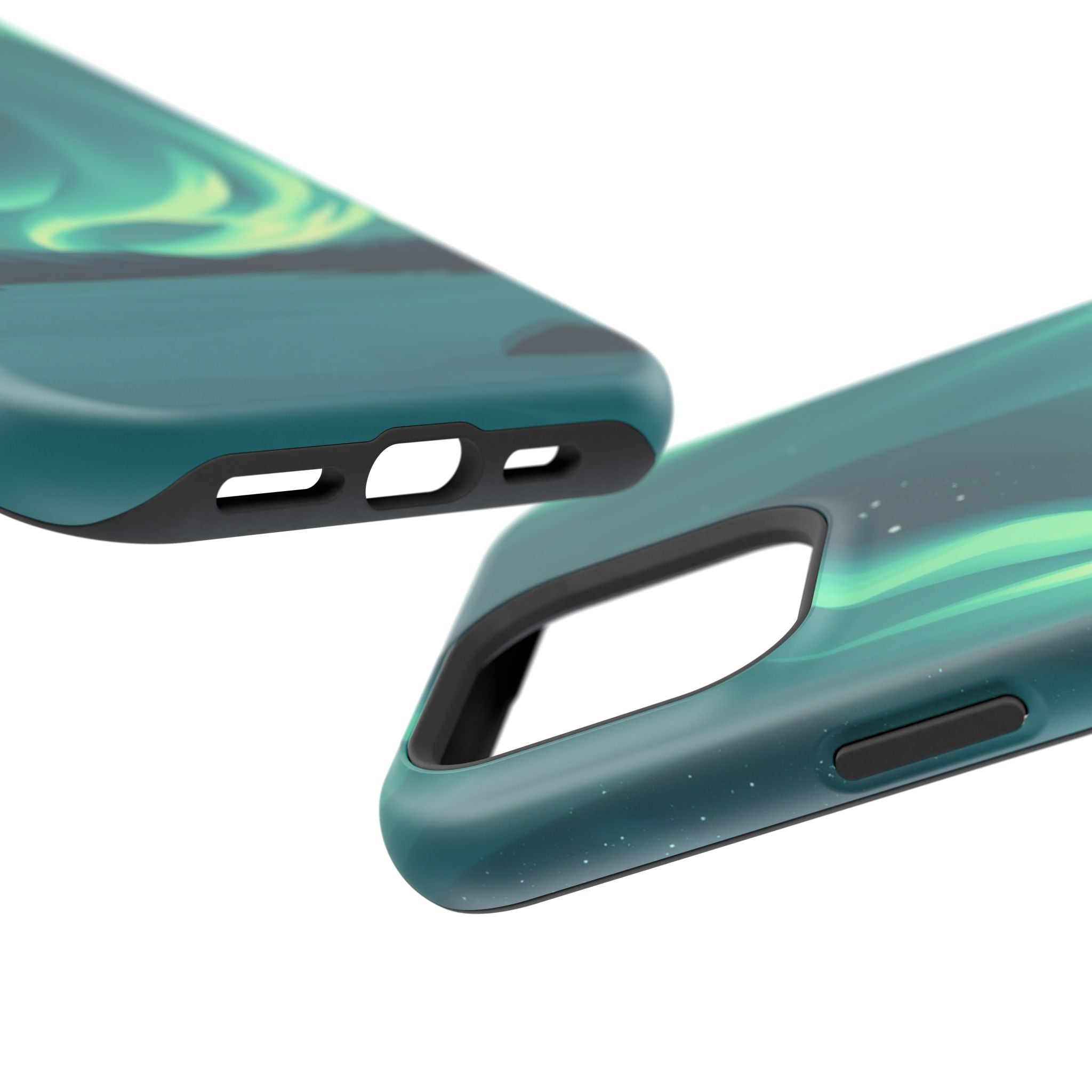 iPhone Northern Lights Abstract Geometric Slim iPhone Everyday Designer · iPhone
