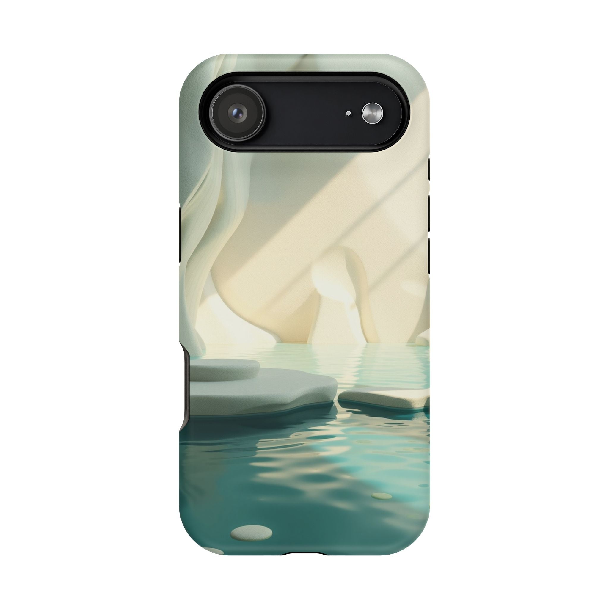 iPhone Tidal Pool 3D Digital Slim Everyday Designer Case · iPhone Case