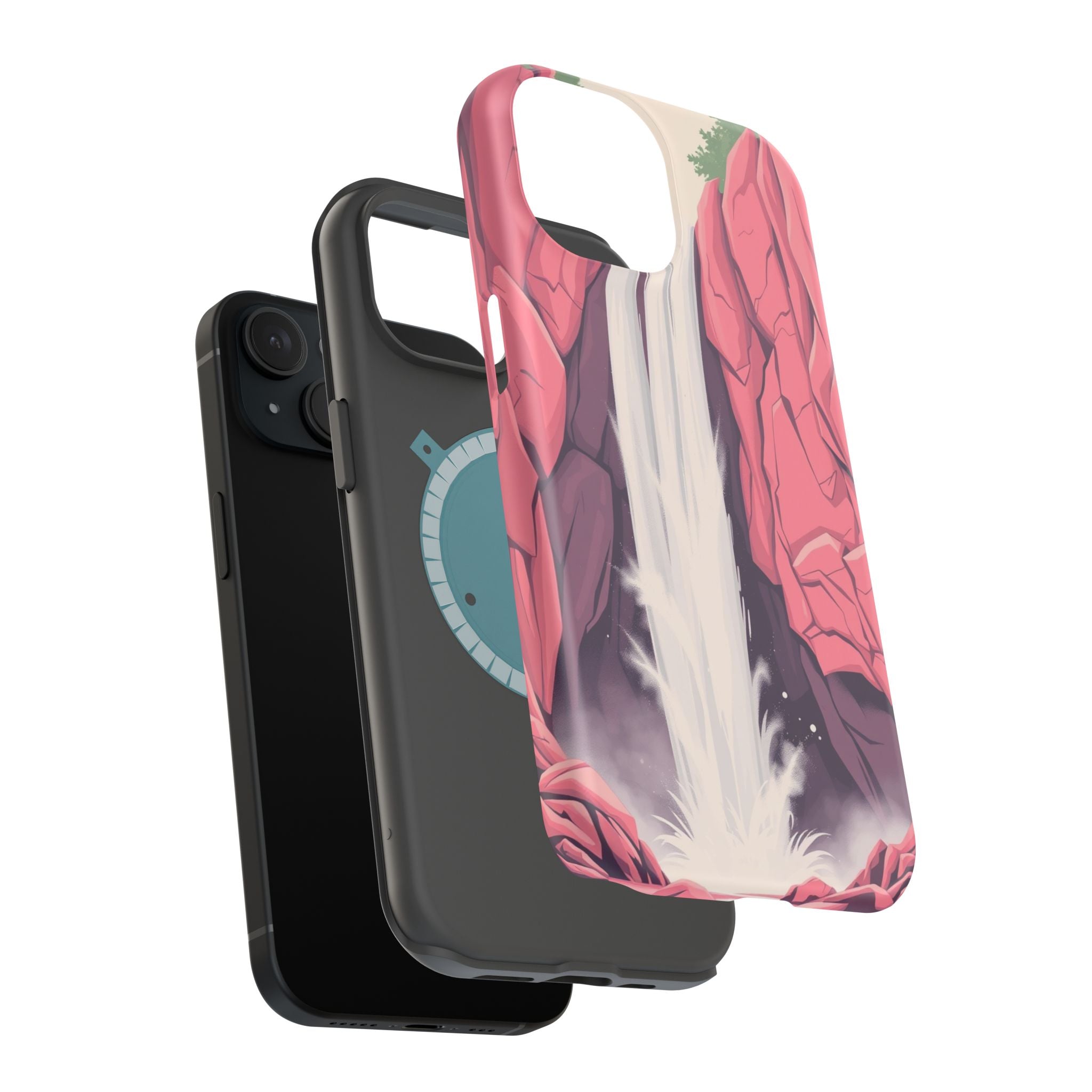 iPhone Radiant Waterfall Mist Design Slim Everyday iPhone 16 Designer · iPhone C