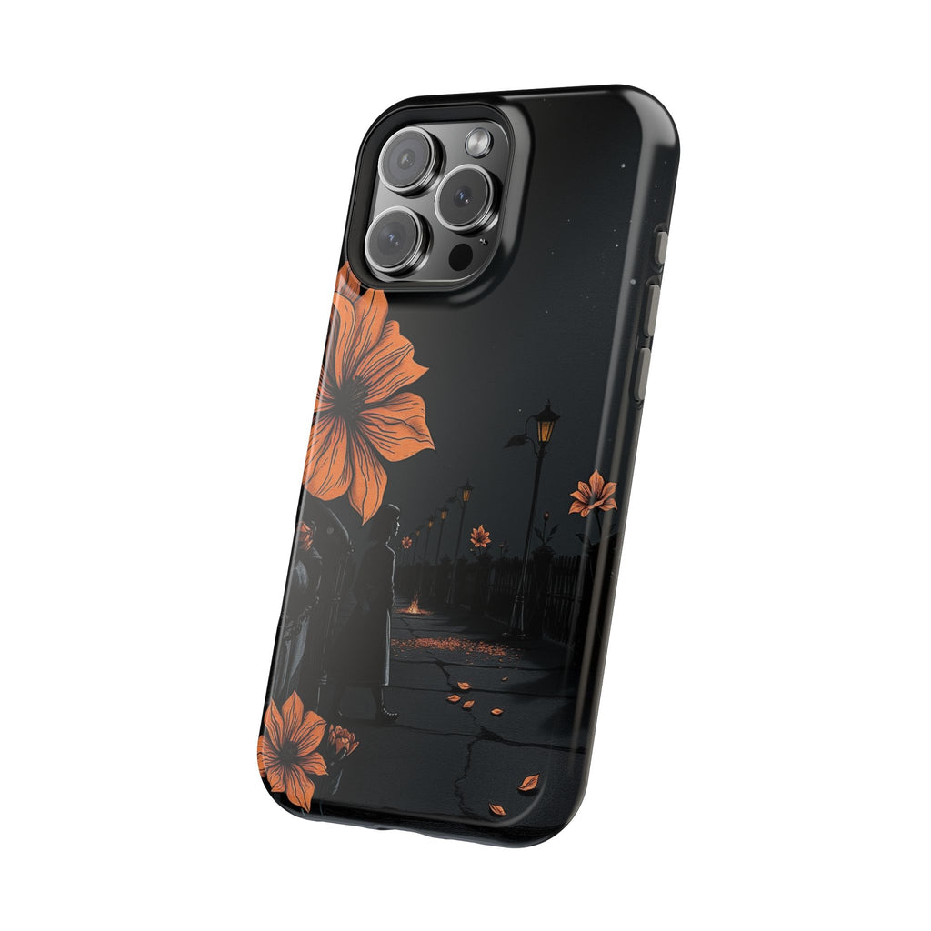 iPhone Night Bloomer Electric Art Bold Modern Everyday Snap Case · iPhone Case