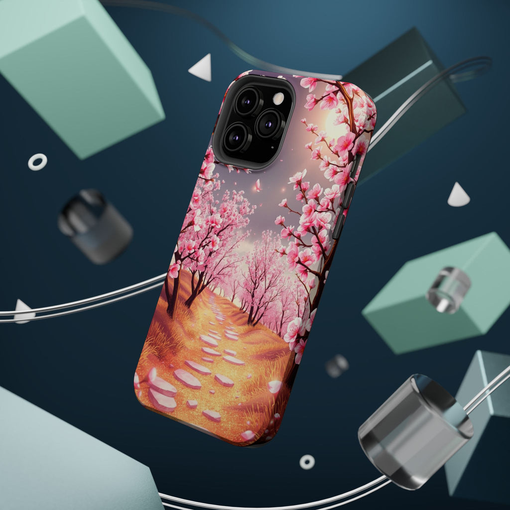 iPhone Dreamy Blossom Trail Design 14 Slim Everyday Designer Case · iPhone Case