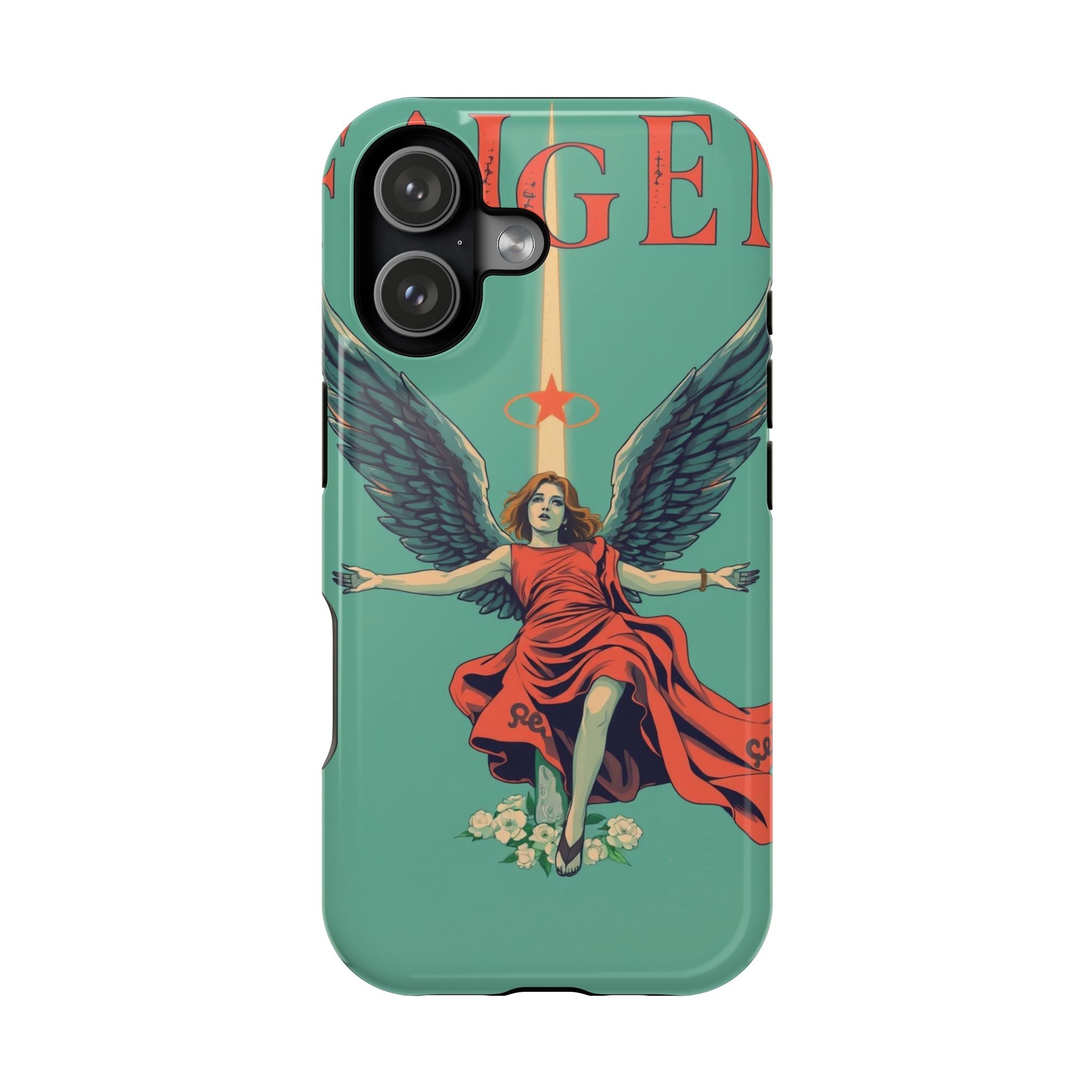 iPhone Radiant Fallen Angel Design Bold Modern Everyday Snap Case · iPhone Case