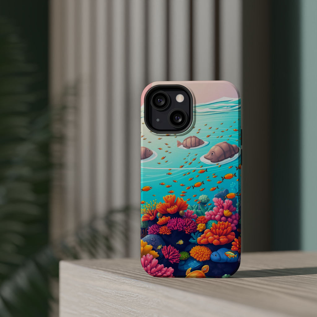 iPhone Coral Reef Panorama Kids Fun Phone Case Gift Slim Snap Case · iPhone Case