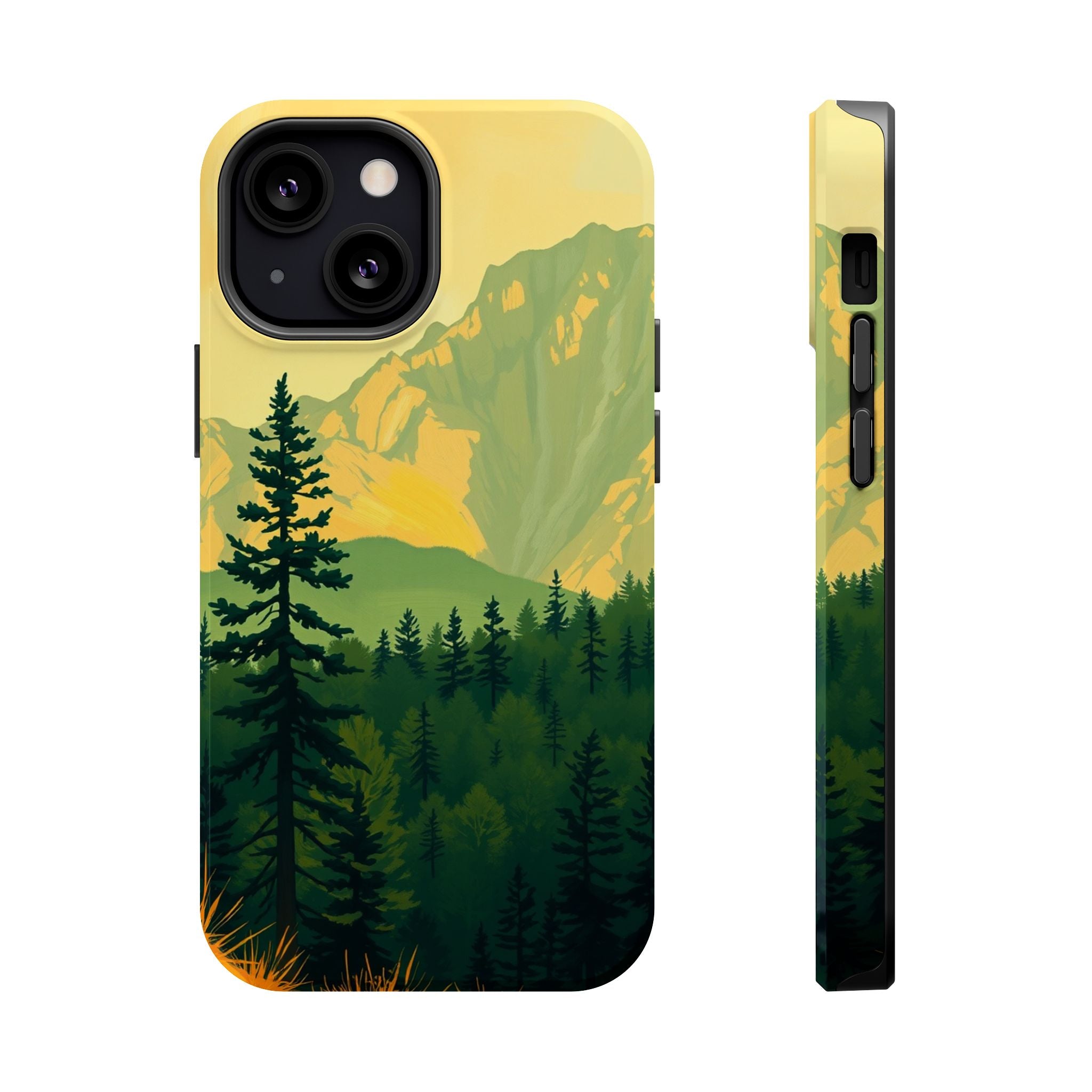 iPhone Pine Ridge Oil Painting Impressionist Slim iPhone Everyday · iPhone Case