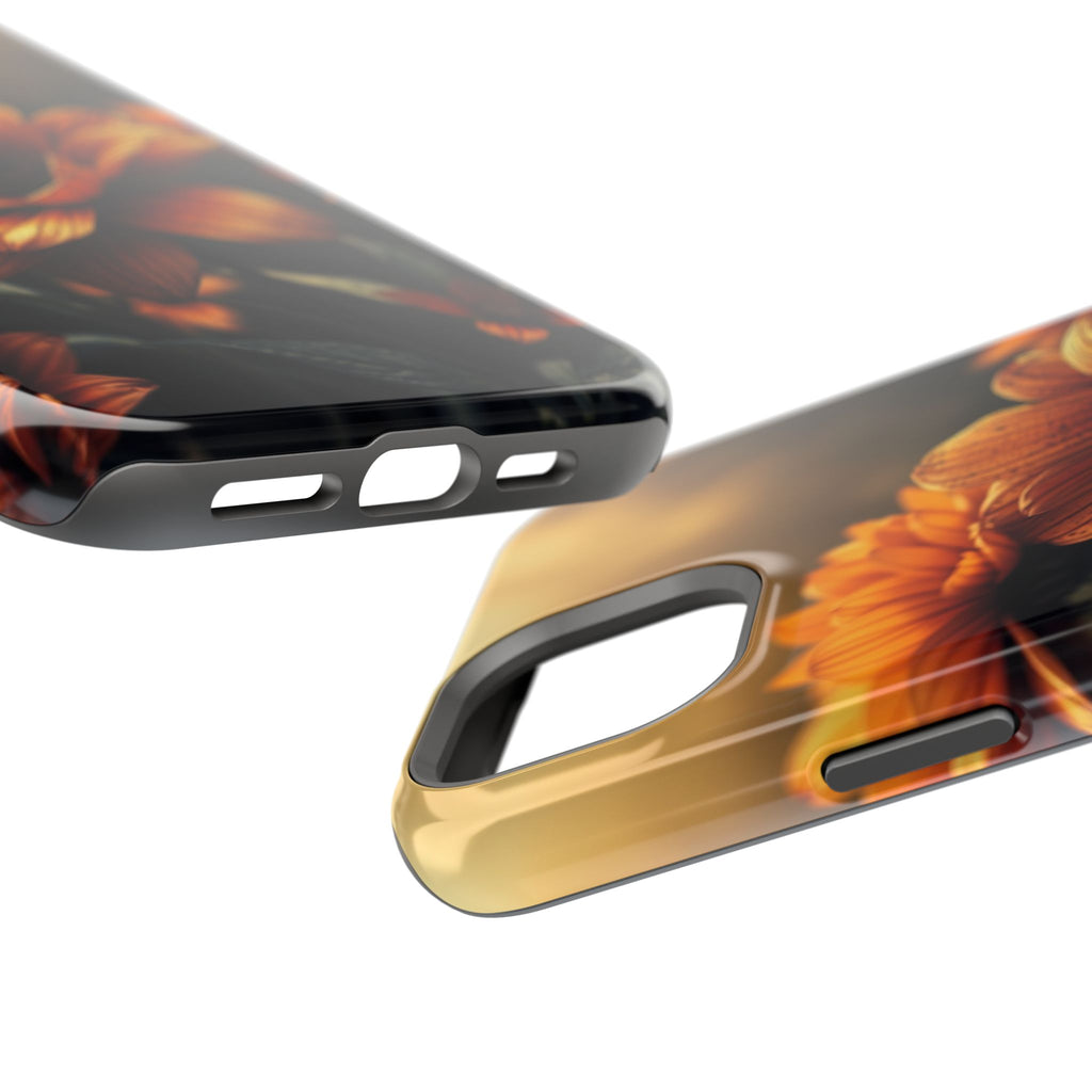 iPhone Radiant Floral Ombre Design Bold Modern Everyday Snap Case · iPhone Case