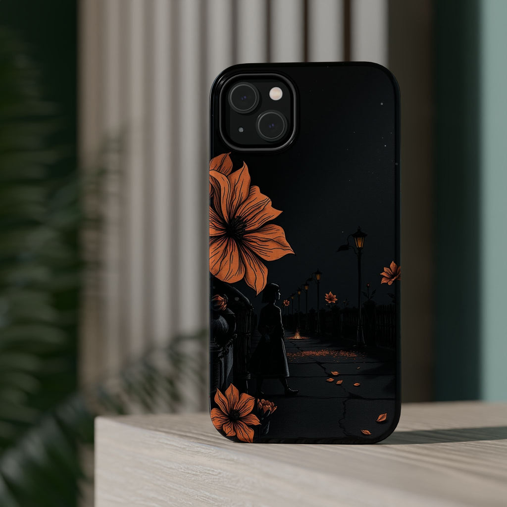 iPhone Night Bloomer Electric Art Bold Modern Everyday Snap Case · iPhone Case