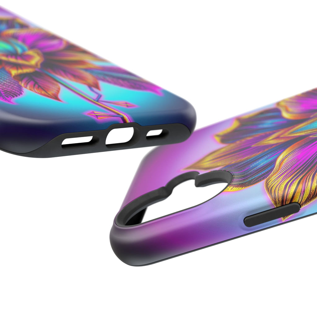 iPhone Floral Gold Foil Mystic Art Bold Modern Everyday Snap Case · iPhone Case